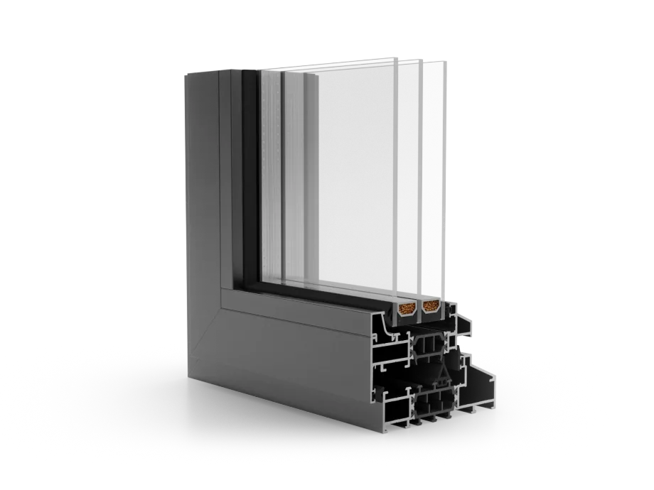 Reynaers SlimLine 38 profielaanzicht