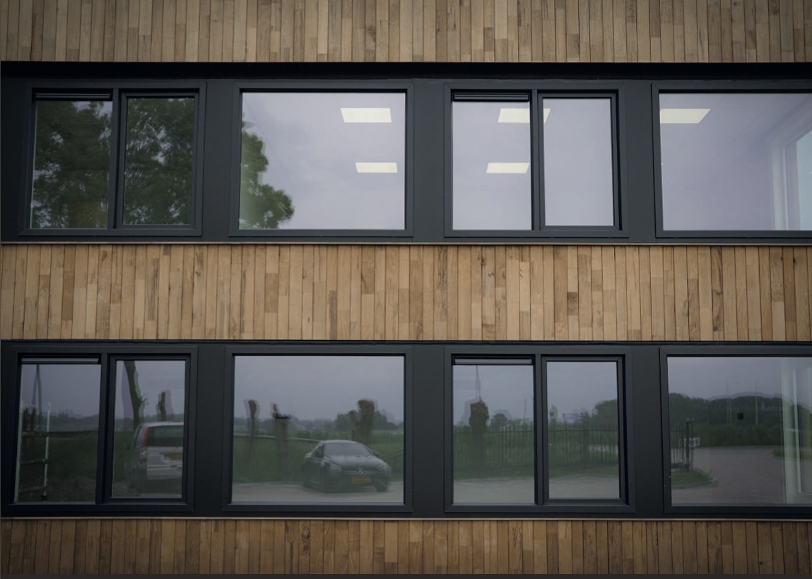 Project met Aluplast Ideal 7000 kozijnen, detail